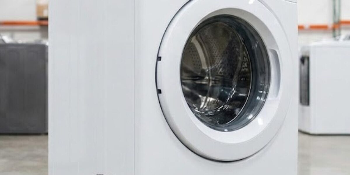 A front loading dryer