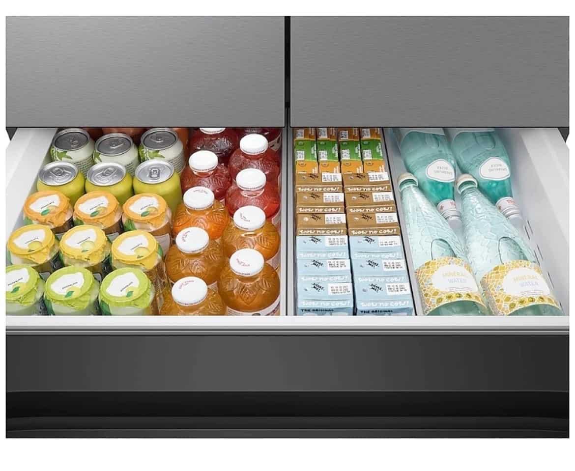 Samsung Bespoke Counter Depth French Door Refrigerator 36" Width 22.8 cu ft Water and Ice RF23BB8600QLAA - Image 6