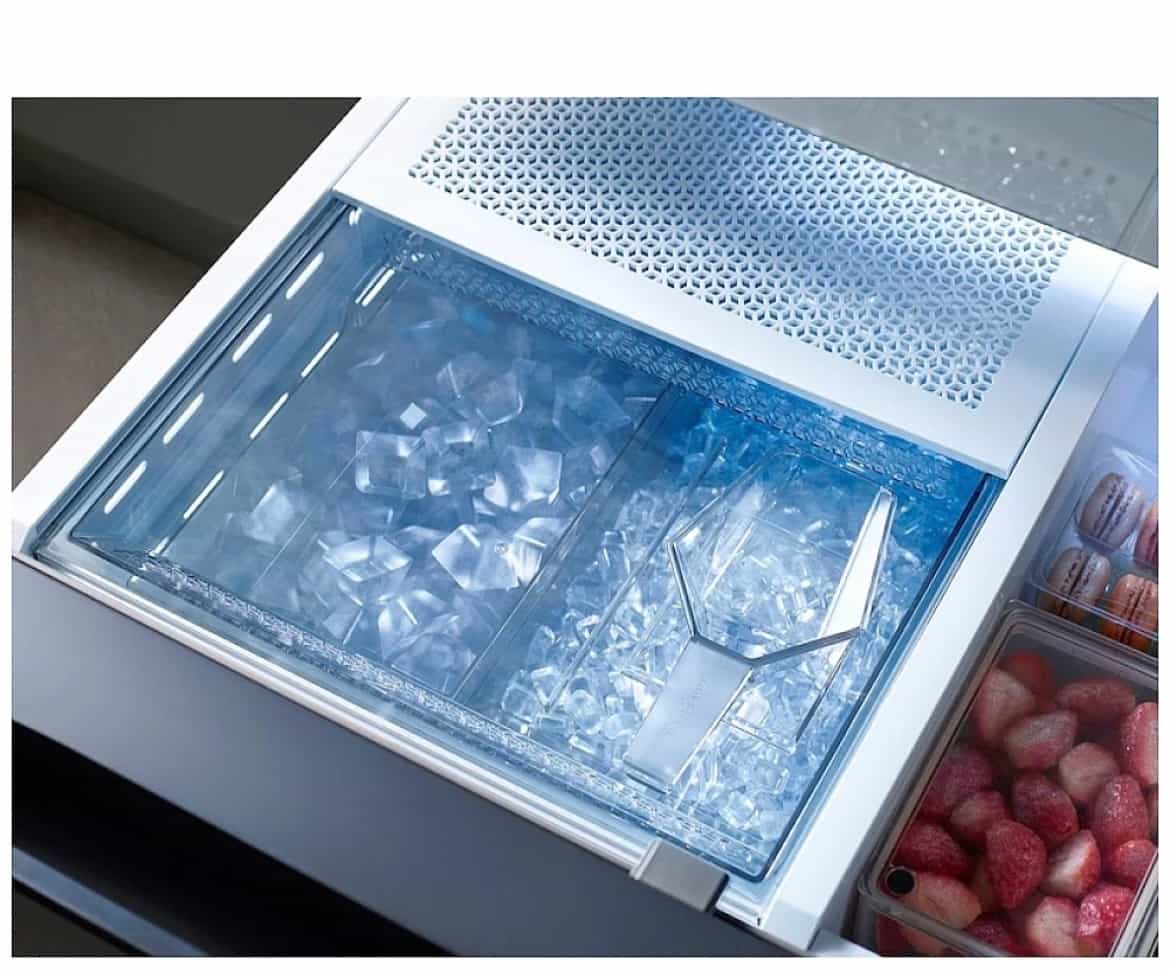 Samsung Bespoke Counter Depth French Door Refrigerator 36" Width 22.8 cu ft Water and Ice RF23BB8600QLAA - Image 7