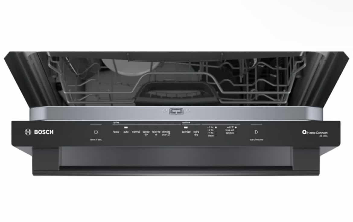 Bosch 100 Series Dishwasher 24" width 46 dB 3 Loading Racks SHX5AEM4N - Image 2