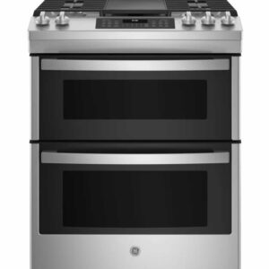 GE Gas Range 6.7 cu ft 30" Double Oven JCGSS86SPSS