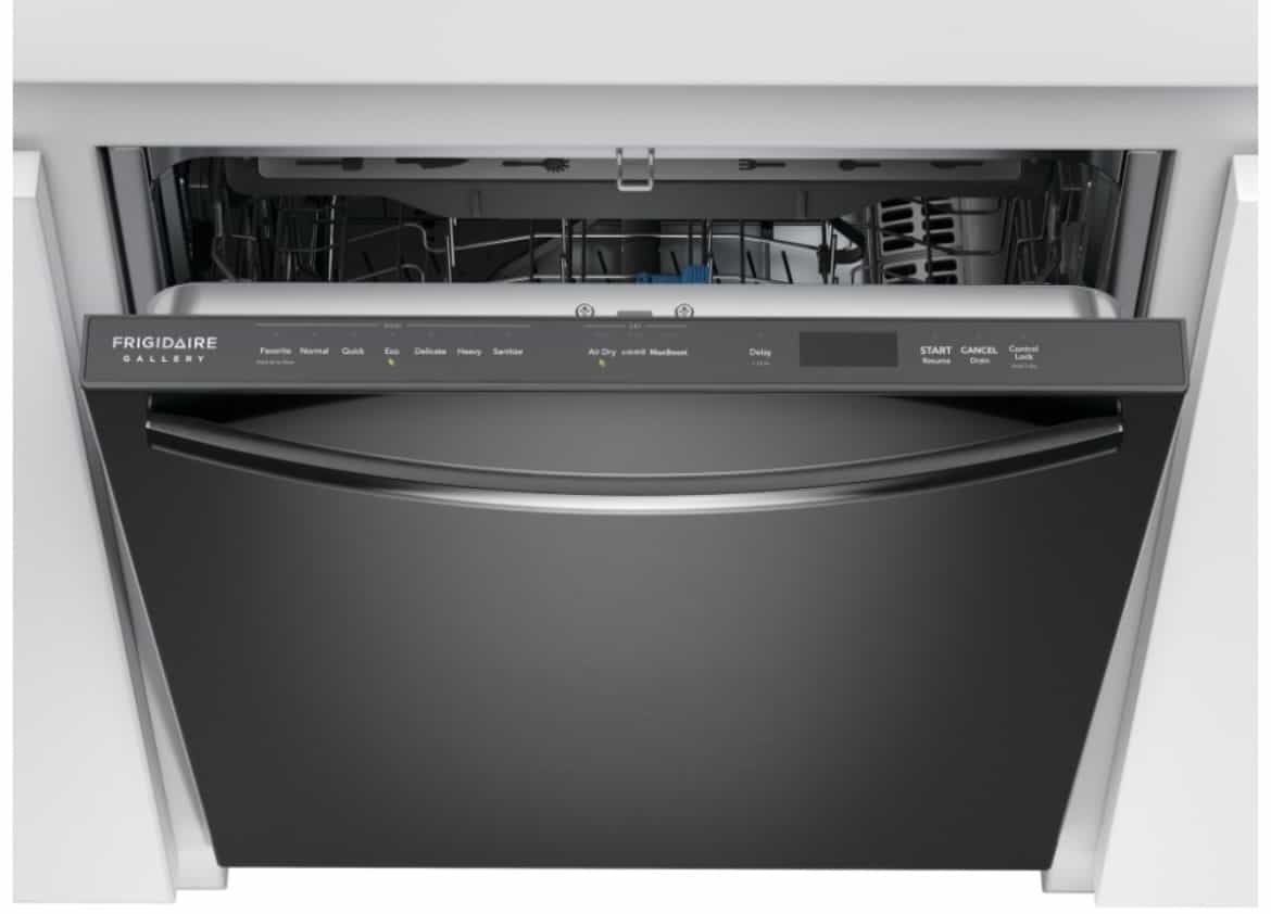 Frigidaire Gallery Dishwasher 24" Width 47 dB 3 Loading Racks Black Stainless Steel GDSH4715AD - Image 2